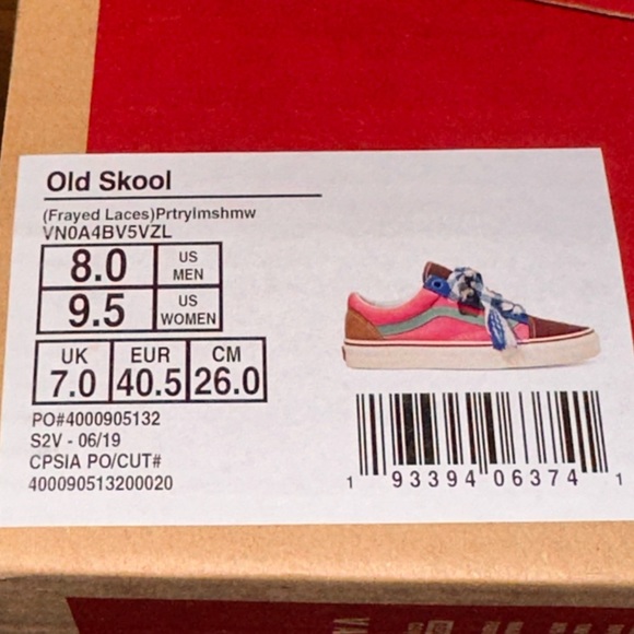 Old Skool Vans (Multicolor) - Picture 6 of 7